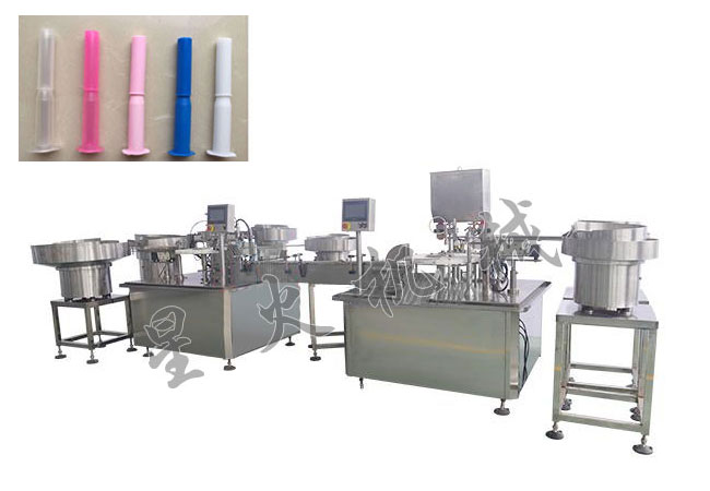 全自動凝膠劑灌裝壓蓋機